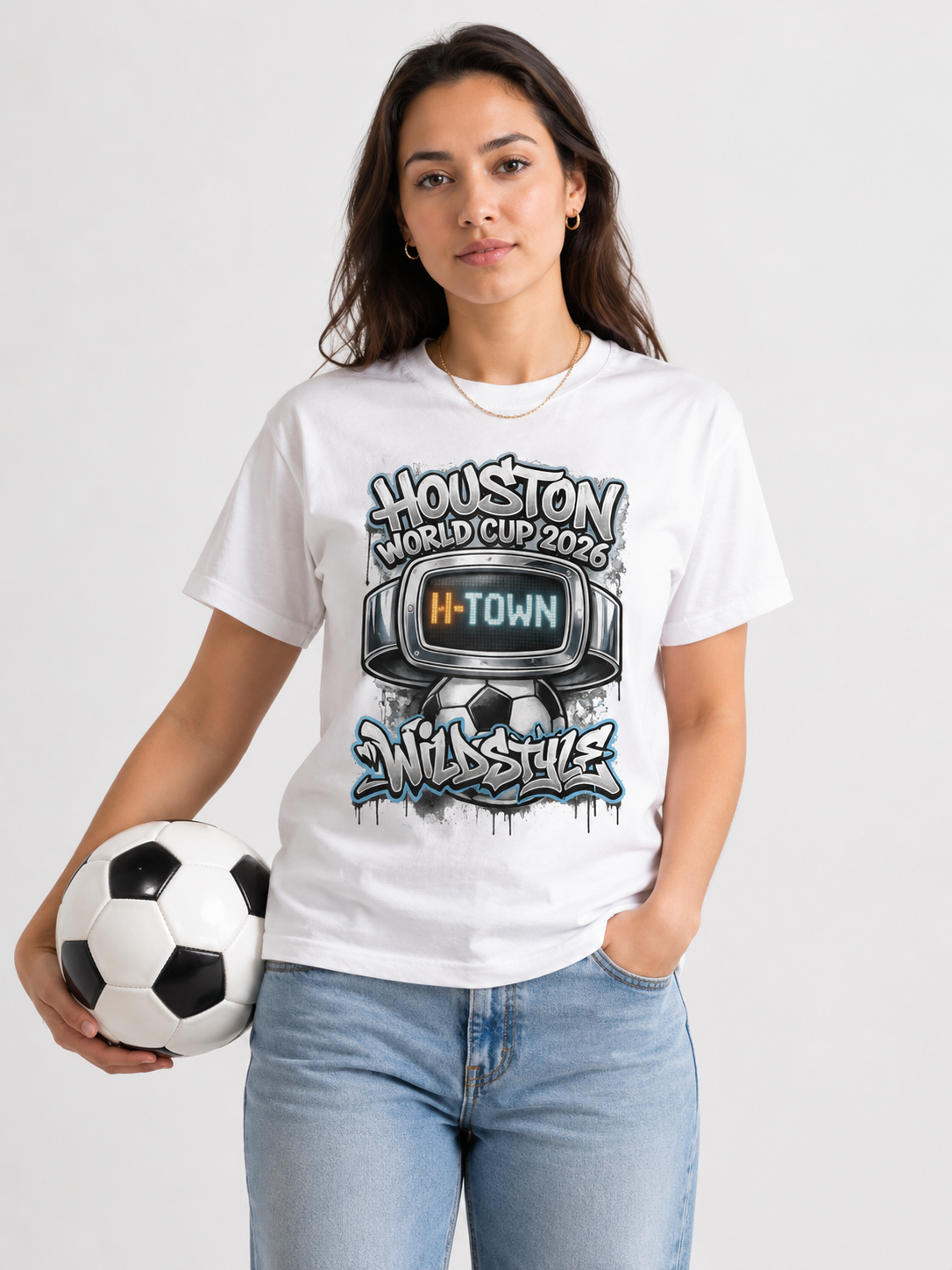 Houston World Cup 2026 “Wildstyle” Tee ⚽🔥
